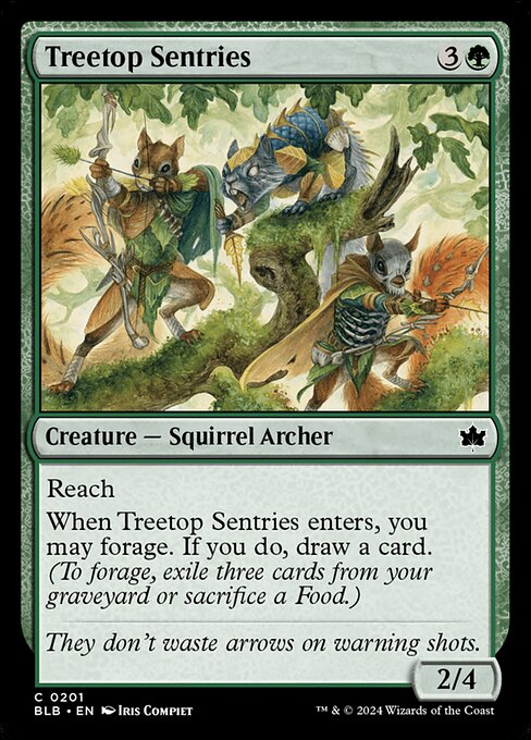 Treetop Sentries (Bloomburrow)