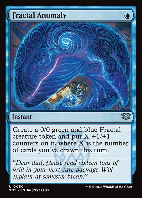 Fractal Anomaly (Secrets of Strixhaven)