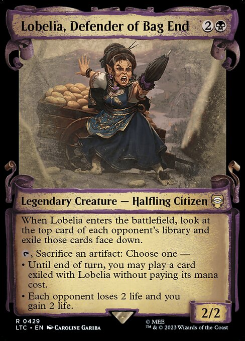 Lobelia, Defender of Bag End (Tales of Middle-earth Commander)