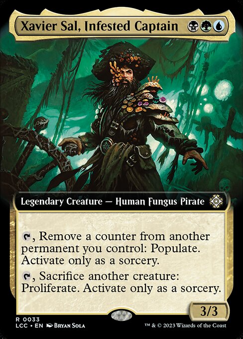 Xavier Sal, Infested Captain (The Lost Caverns of Ixalan Commander)