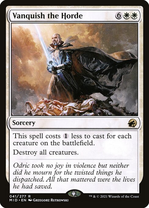 Vanquish the Horde (Innistrad: Midnight Hunt)