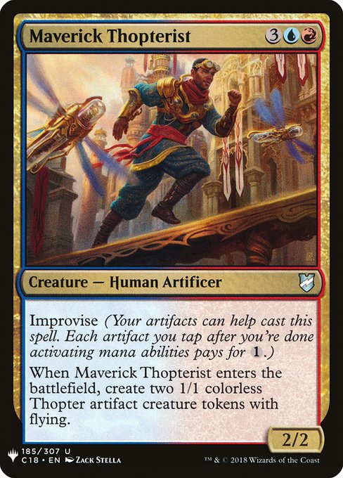Maverick Thopterist (The List)