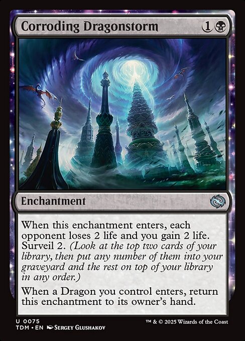 Corroding Dragonstorm (Tarkir: Dragonstorm)