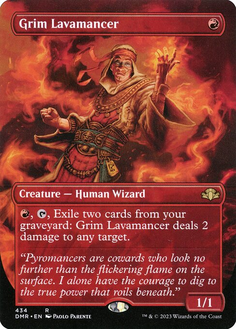 Grim Lavamancer (Dominaria Remastered)
