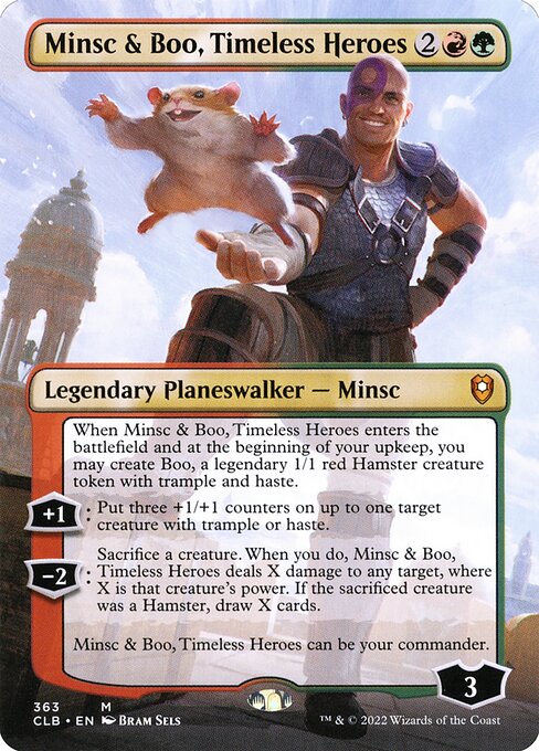 Minsc & Boo, Timeless Heroes (Commander Legends: Battle for Baldur's Gate)