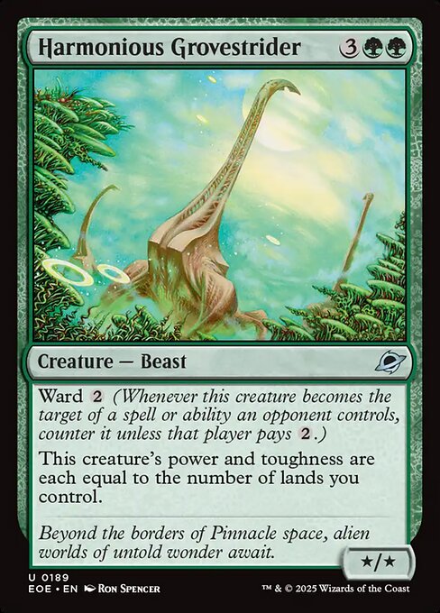 Harmonious Grovestrider (Edge of Eternities)