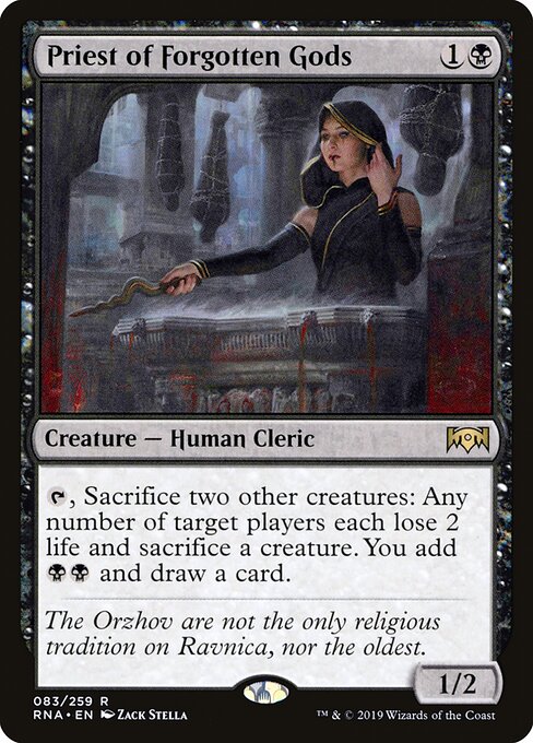 Priest of Forgotten Gods (Ravnica Allegiance)