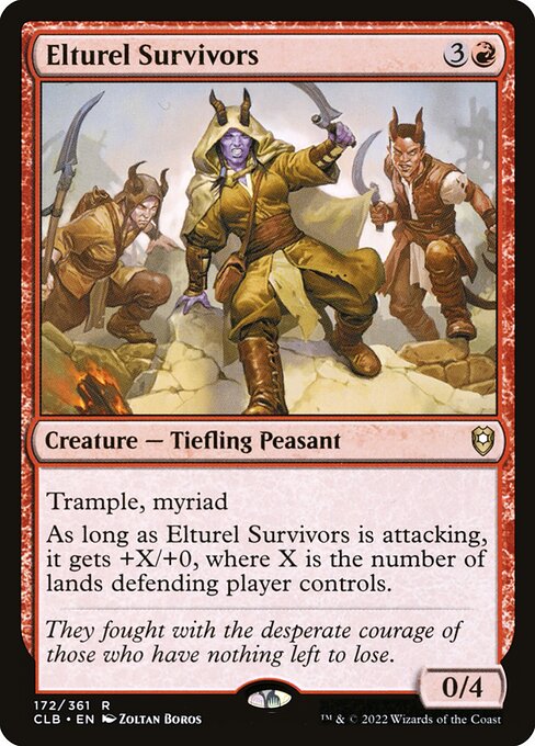 Elturel Survivors (Commander Legends: Battle for Baldur's Gate)