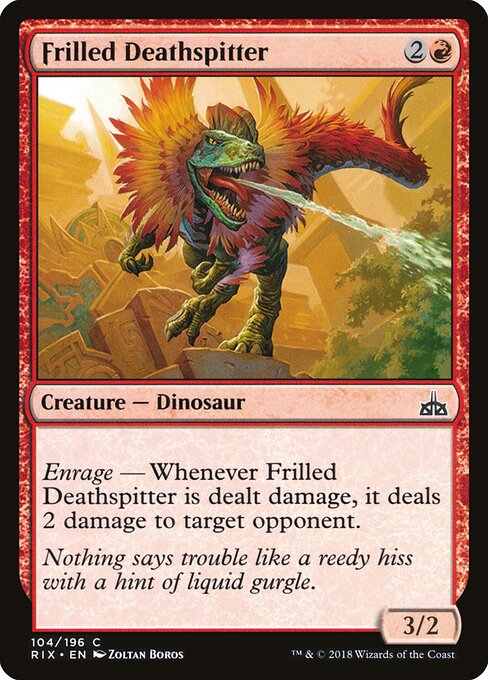 Frilled Deathspitter (Rivals of Ixalan)