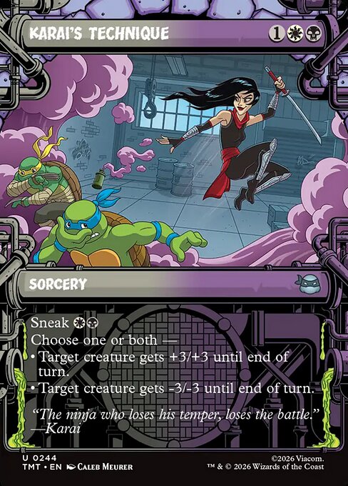 Karai's Technique (Teenage Mutant Ninja Turtles)