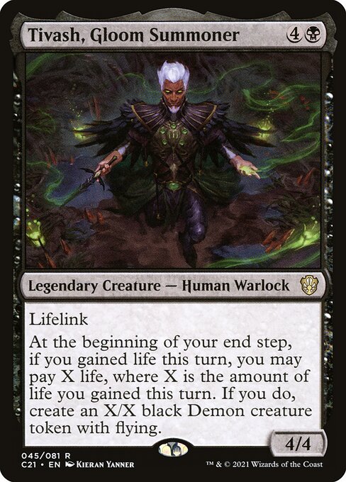 Tivash, Gloom Summoner (Commander 2021)