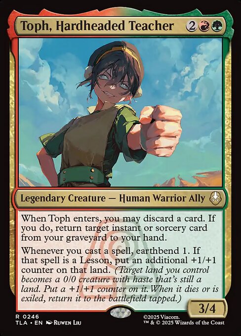 Toph, Hardheaded Teacher (Avatar: The Last Airbender)