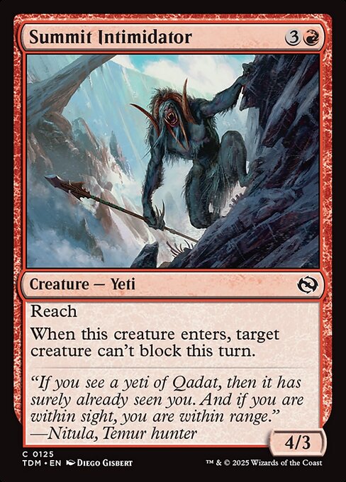 Summit Intimidator (Tarkir: Dragonstorm)