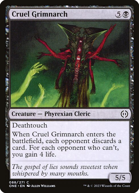 Cruel Grimnarch (Phyrexia: All Will Be One)