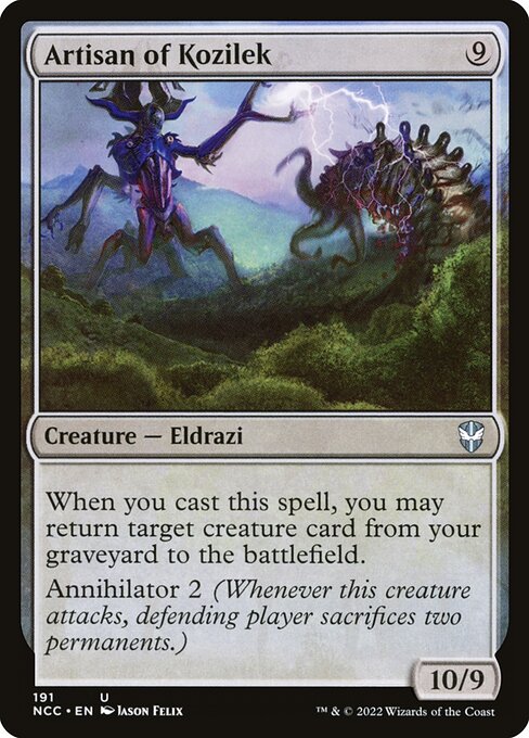 Artisan of Kozilek (New Capenna Commander)