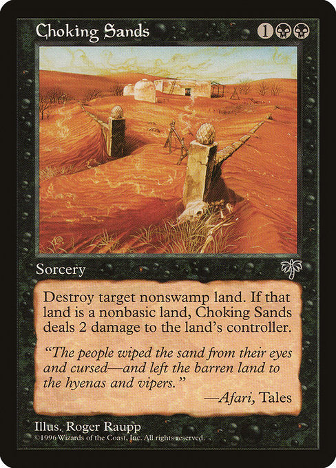 Choking Sands (Mirage)