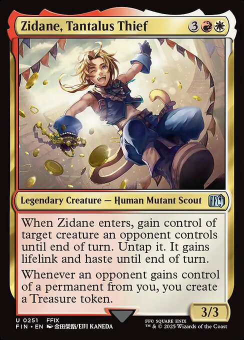 Zidane, Tantalus Thief (Final Fantasy)