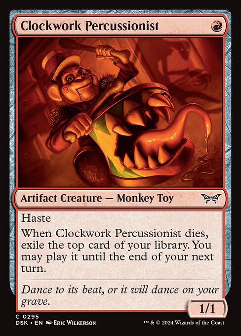 Clockwork Percussionist (Duskmourn: House of Horror)