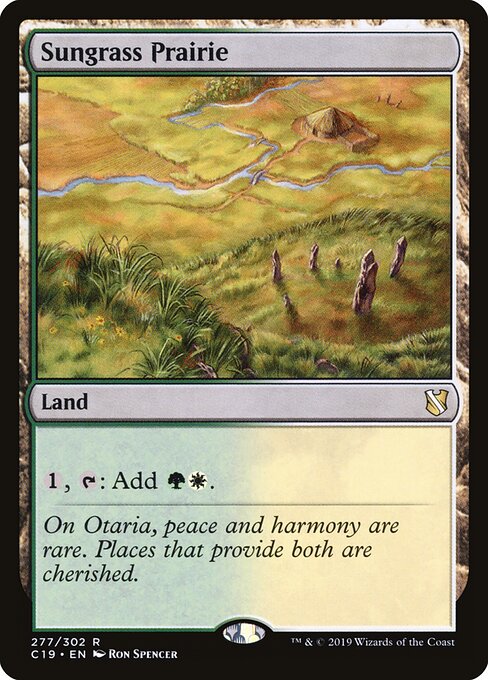 Sungrass Prairie (Commander 2019)