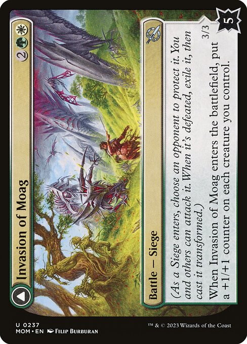 Invasion of Moag // Bloomwielder Dryads (March of the Machine)