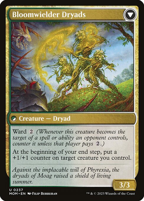 Invasion of Moag // Bloomwielder Dryads (March of the Machine)