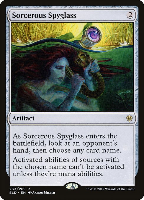 Sorcerous Spyglass (Throne of Eldraine)