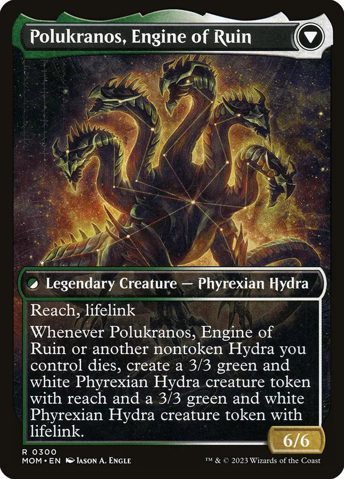Polukranos Reborn // Polukranos, Engine of Ruin (March of the Machine)
