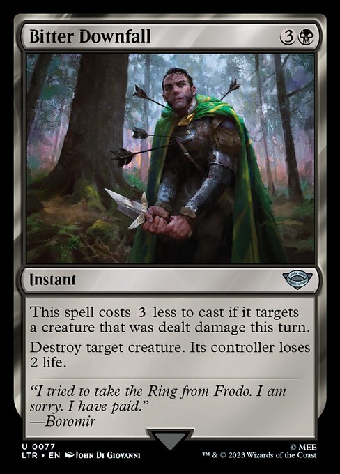 Bitter Downfall (The Lord of the Rings: Tales of Middle-earth)