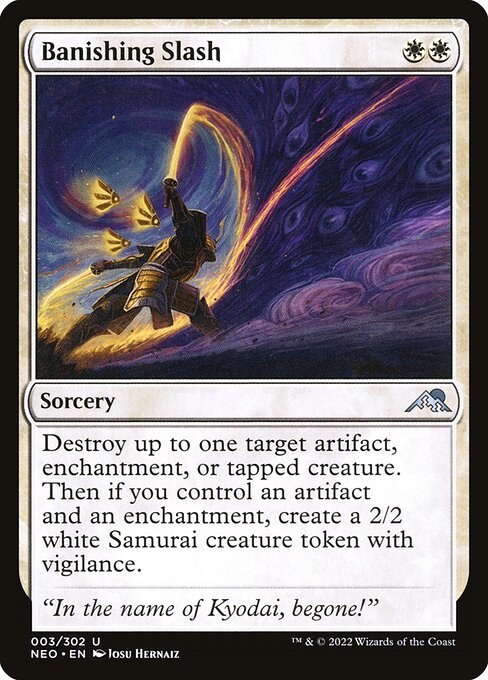 Banishing Slash (Kamigawa: Neon Dynasty)
