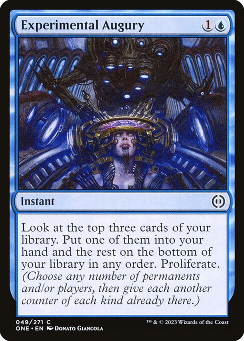 Experimental Augury (Phyrexia: All Will Be One)