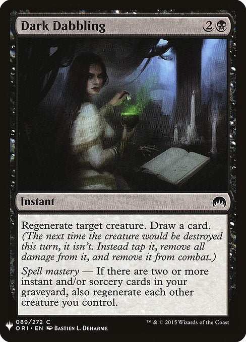 Dark Dabbling (The List)
