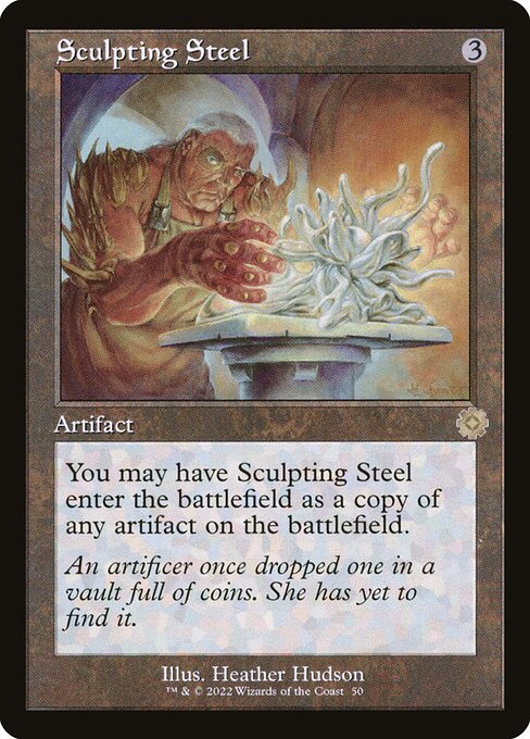 Sculpting Steel (The Brothers' War Retro Artifacts)