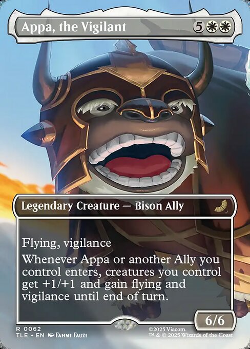 Appa, the Vigilant (Avatar: The Last Airbender Eternal)