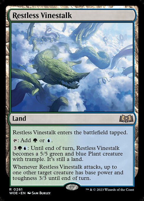 Restless Vinestalk (Wilds of Eldraine)