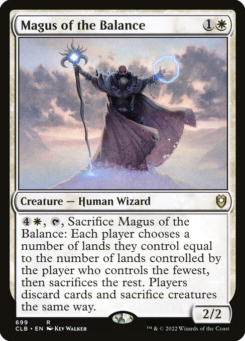 Magus of the Balance (Commander Legends: Battle for Baldur's Gate)
