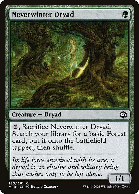 Neverwinter Dryad (Adventures in the Forgotten Realms)