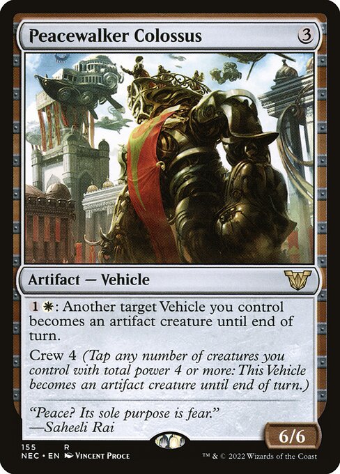 Peacewalker Colossus (Neon Dynasty Commander)