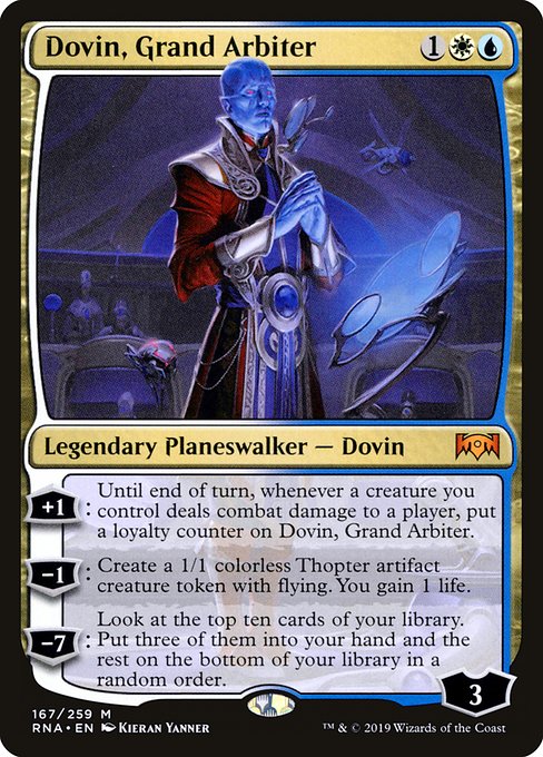 Dovin, Grand Arbiter (Ravnica Allegiance)