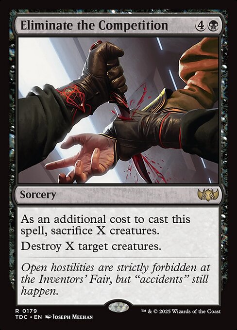 Eliminate the Competition (Tarkir: Dragonstorm Commander)