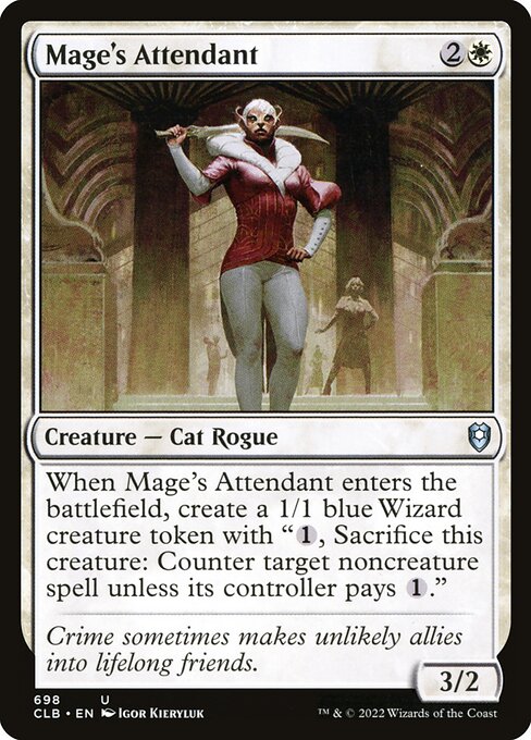 Mage's Attendant (Commander Legends: Battle for Baldur's Gate)