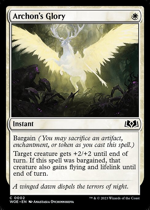 Archon's Glory (Wilds of Eldraine)