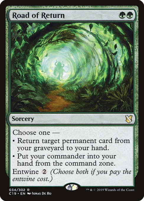 Road of Return (Commander 2019)