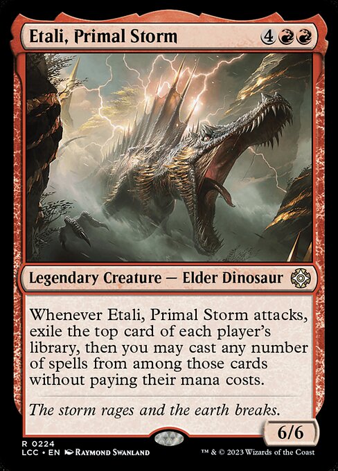 Etali, Primal Storm (The Lost Caverns of Ixalan Commander)