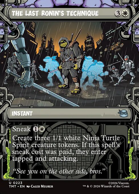 The Last Ronin's Technique (Teenage Mutant Ninja Turtles)