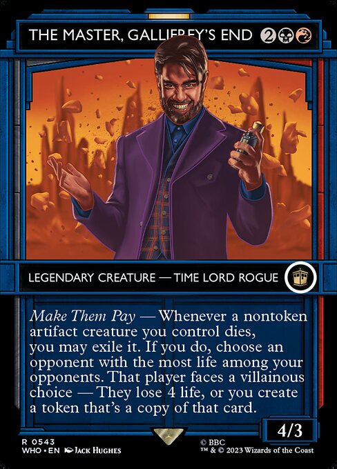 The Master, Gallifrey's End (Doctor Who)