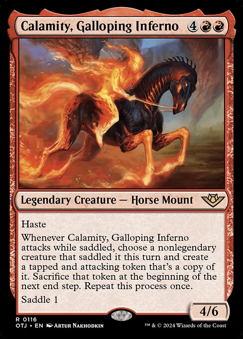 Calamity, Galloping Inferno (Outlaws of Thunder Junction)