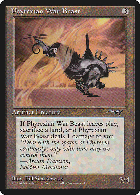 Phyrexian War Beast (Alliances)