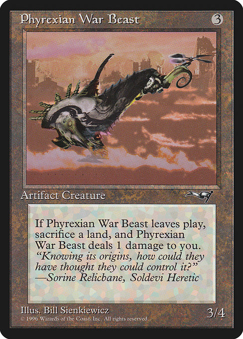 Phyrexian War Beast (Alliances)