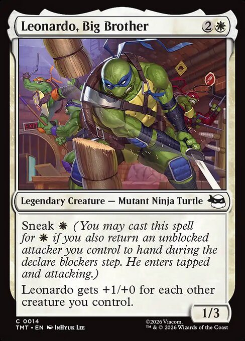 Leonardo, Big Brother (Teenage Mutant Ninja Turtles)