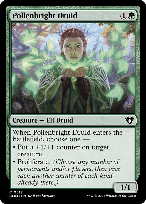 Pollenbright Druid (Commander Masters)
